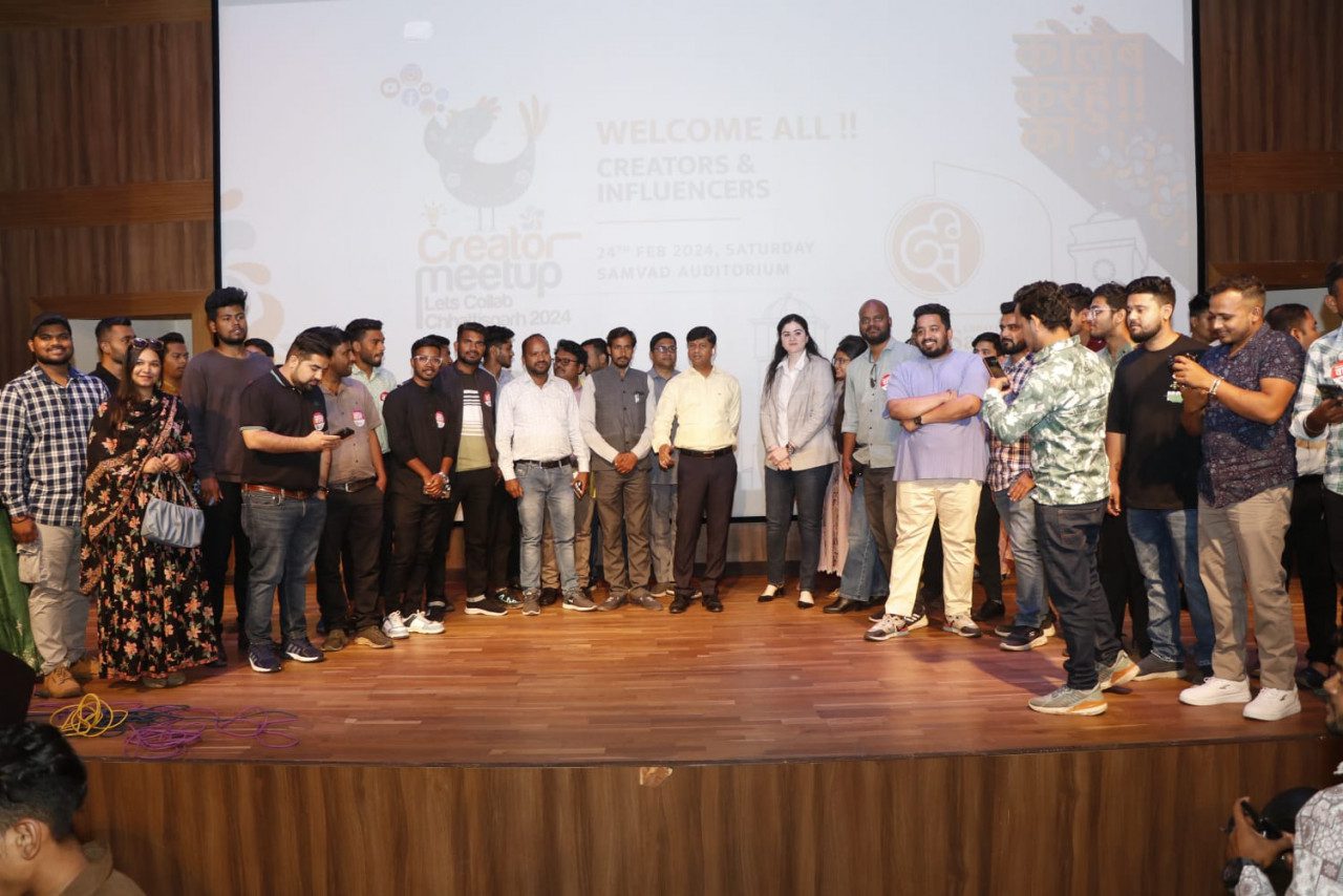 CG Creator's Meetup: Creators showed enthusiasm in 'Let's Collab Chhattisgarh' Creators Meetup program
